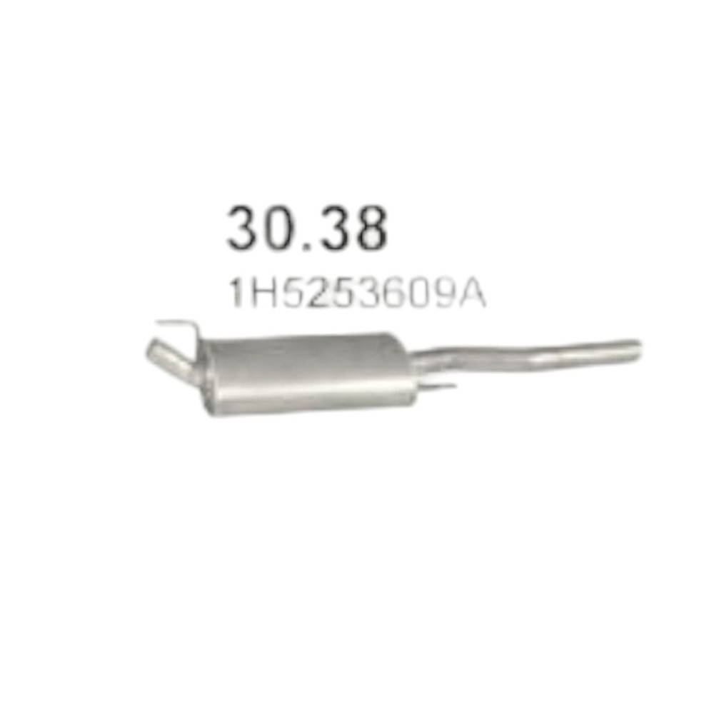 Глушник Vento 1.6-2.0 POLMOSTROW Фольцваген Мукачево - фото 1