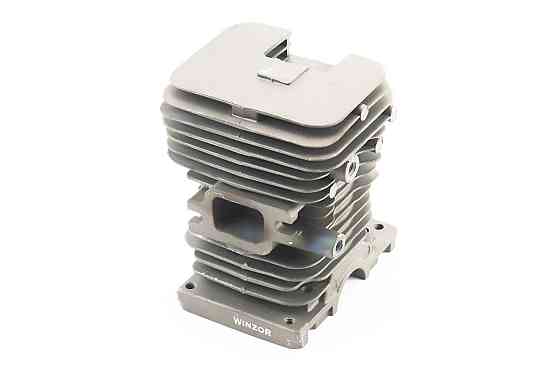 Циліндр к-кт (цпг) MS-180 38mm (палець 10mm) "чорний"+піддон+свічка+герметик, PRO SERIA Киев