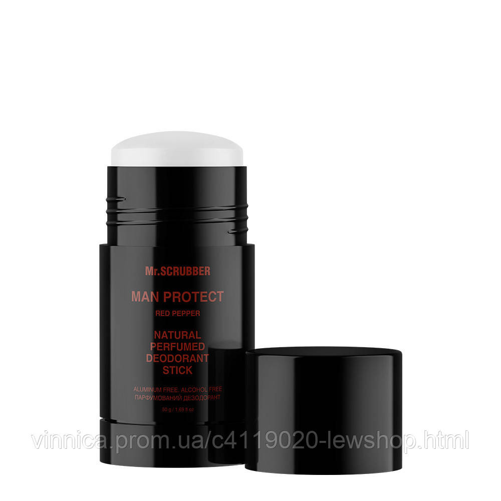 Парфюмированный дезодорант Man Protect Red Pepper Mr.SCRUBBER 50 г. Черновцы - изображение 1