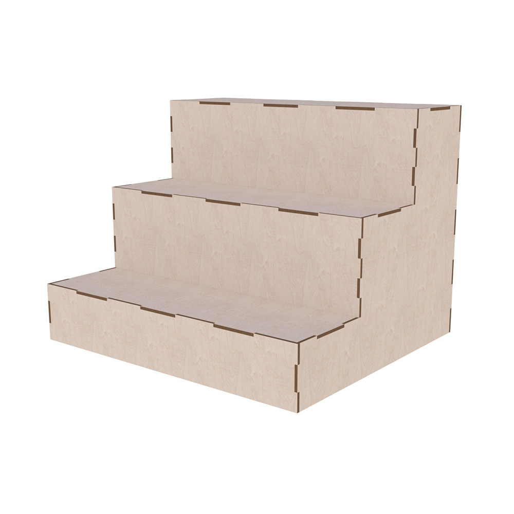 Підставка EKOSTAR під квіти із фанери 530х468х400 Київ - фото 1