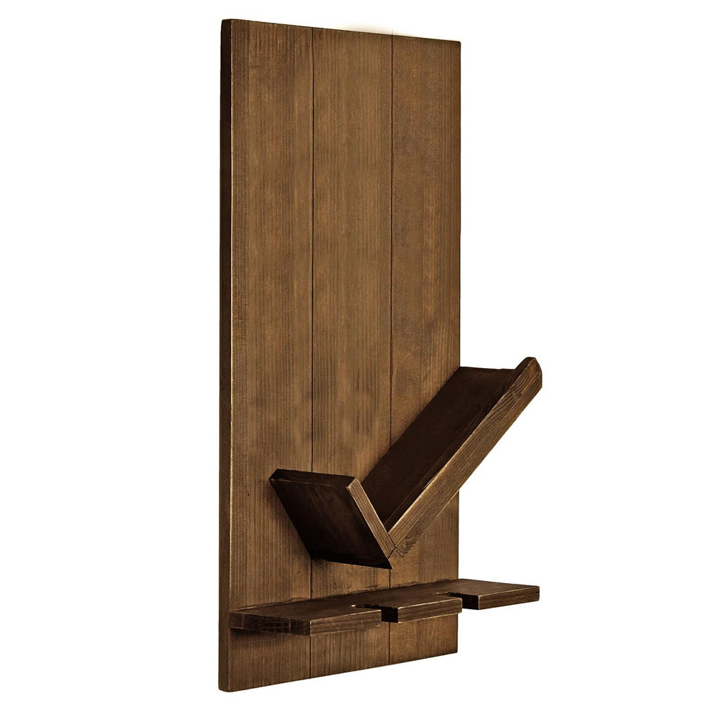 Настінна винна полиця "Хікарі" тектона Миколаїв - фото 1