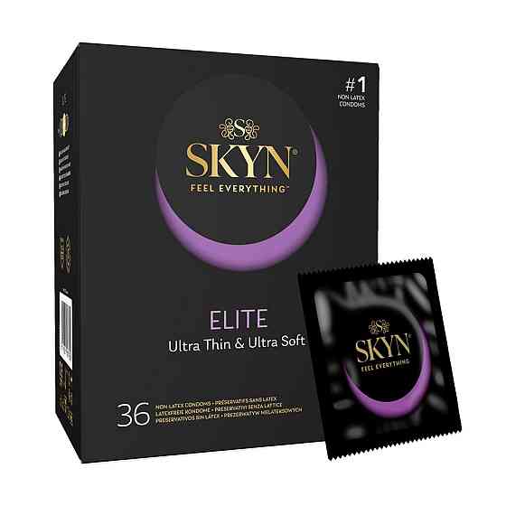 Безлатексные премиум-презервативы SKYN Elite 36 шт, ультратонкие Sex Aura Киев