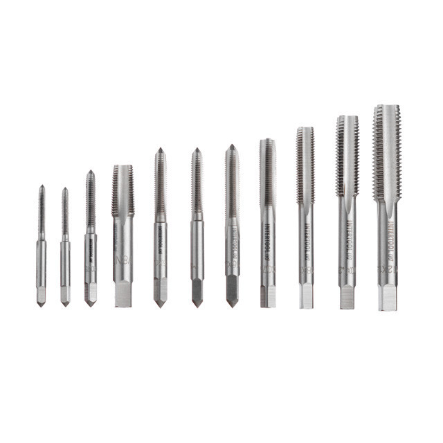 Набор плашек и метчиков M3-M12, 40 ед. INTERTOOL SD-8040 Киев - изображение 2
