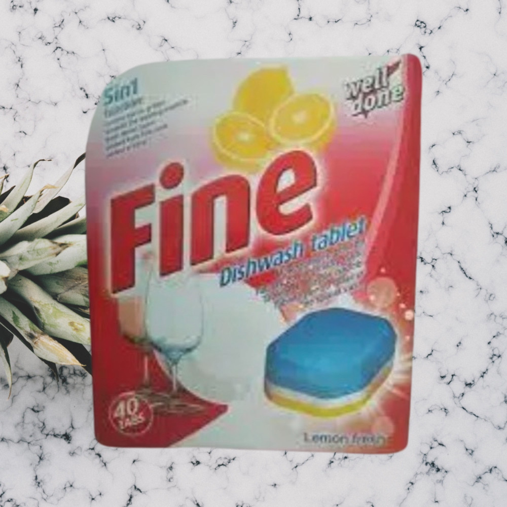 Well Done Таблетки для посудомийних машин Fine 5 в 1/40 шт. Виноградов - изображение 2