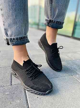 Fashion Кросівки жіночі FASHION 324-558 чорні (літо, сітка) (5085) Коломия