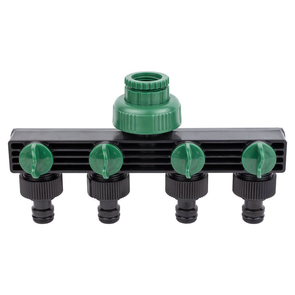 Кран распределительный с адаптерами 1/2