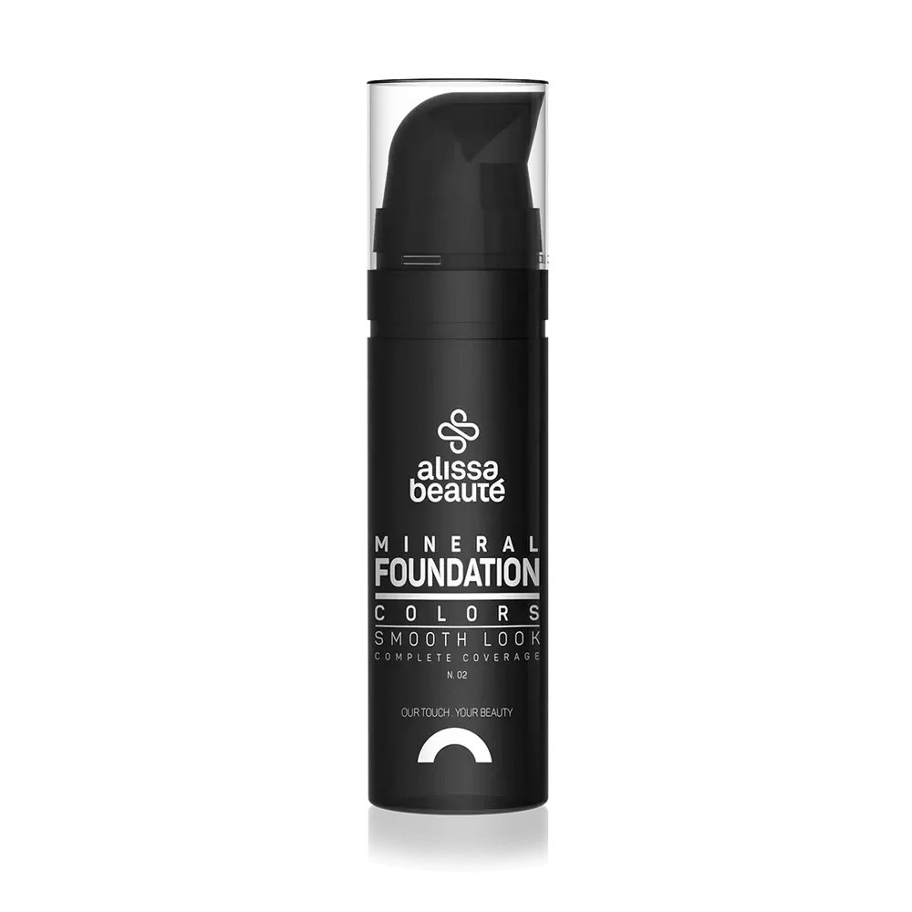 Мінеральна тональна основа Colors Mineral Make-Up Foundation №02 Beige Alissa Beaute, 35 мл Дніпро - фото 1