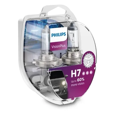 Автолампа Philips H7 VisionPlus, 2шт (12972VPS2) Вінниця