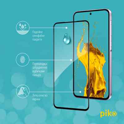 Скло захисне Piko Full Glue Samsung A36 Black (1283126608100) Вінниця