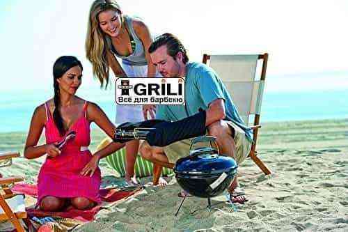 Вугільний гриль Smokey Joe 37 см чорний Weber 1121004 Код: 003565 Рівне