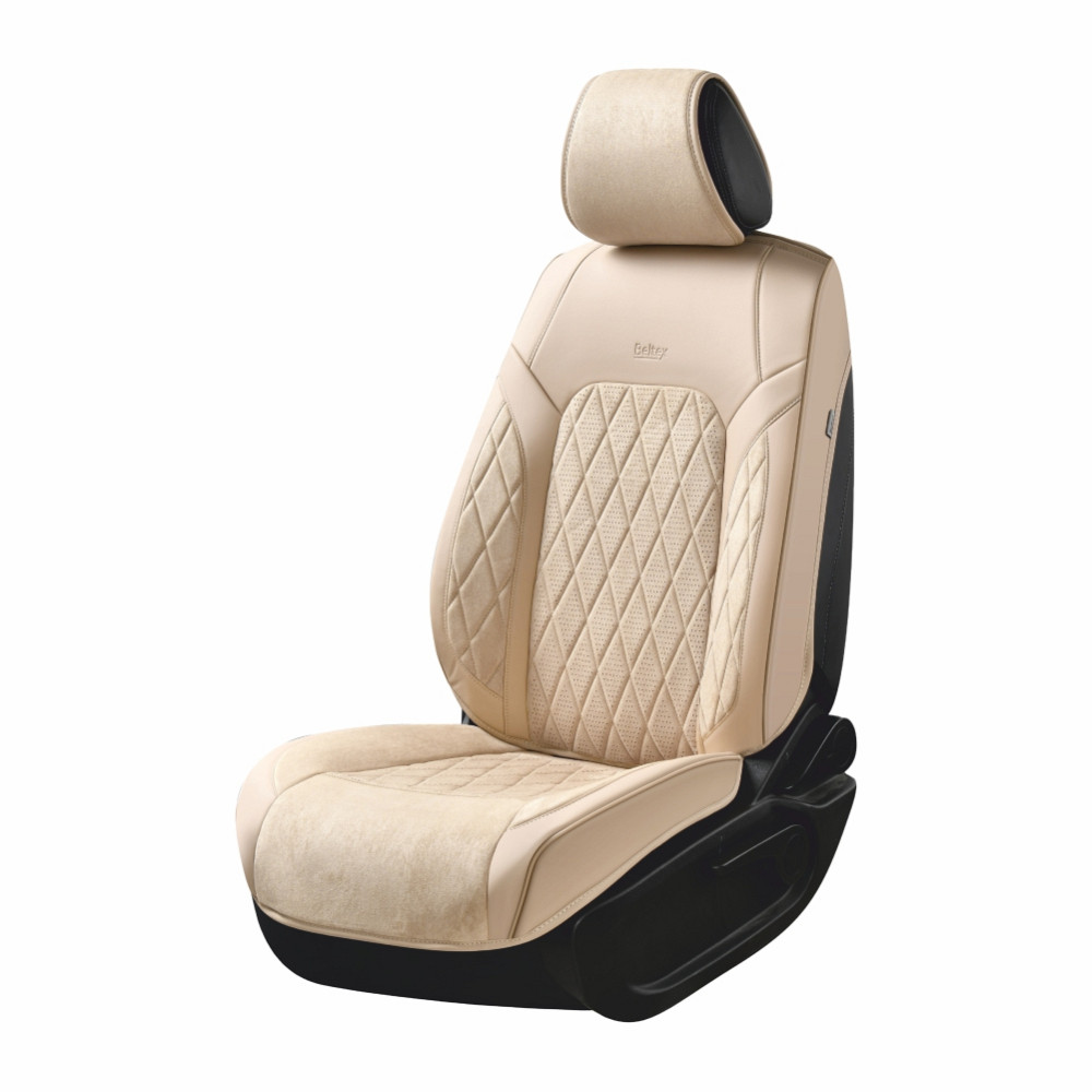 Комплект, 3D чохли для сидінь Beltex Malibu, beige Львів - фото 1