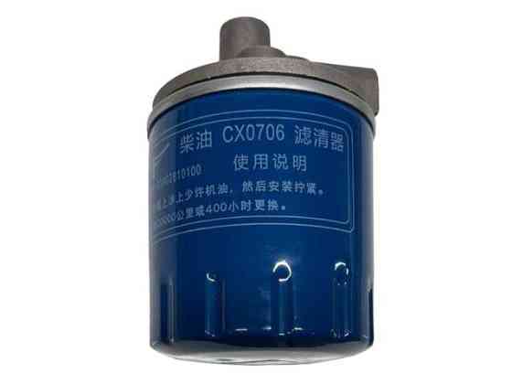 Фильтр топливный  CX0706 в сборе с кронштейном на дизельный двигатель 4L22BT, Мукачево