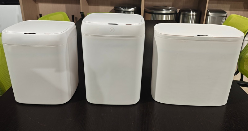 Відро для сміття сенсорне прямокутне Mixxus Wave-TC0212 White 12 л (колір білий) (MI8403)   ( 29658 ) Харків - фото 2