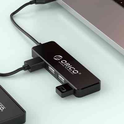 Концентратор Orico USB 2.0 4 port (FL01-BK-BP) (CA913237) Винница