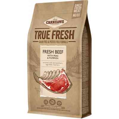 Сухий корм для собак Carnilove True Fresh BEEF for Adult dogs 1.4 кг (8595602546039) Вінниця