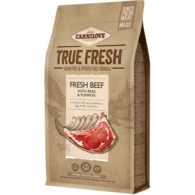 Сухий корм для собак Carnilove True Fresh BEEF for Adult dogs 1.4 кг (8595602546039) Вінниця - фото 1