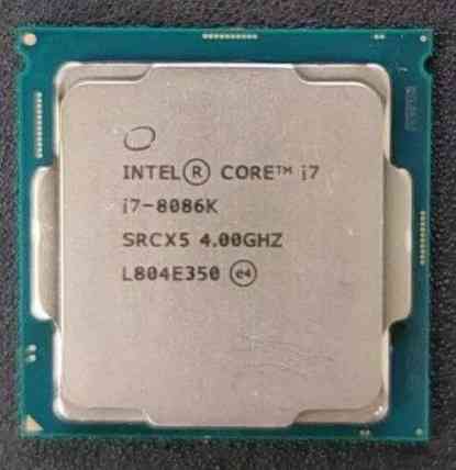 Процессор Intel Core i7 -8086K (4.0-5.0GHz.) LIMITED Edition. Киев
