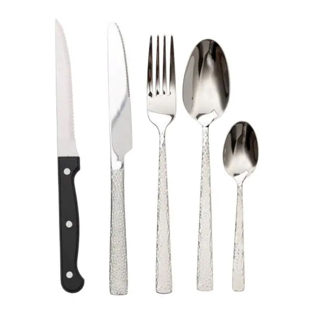 Набір столових приборів у футлярі на 6 осіб столовий набір 30 предметів у футлярі Срібло HP-20-27 Коломия - фото 1