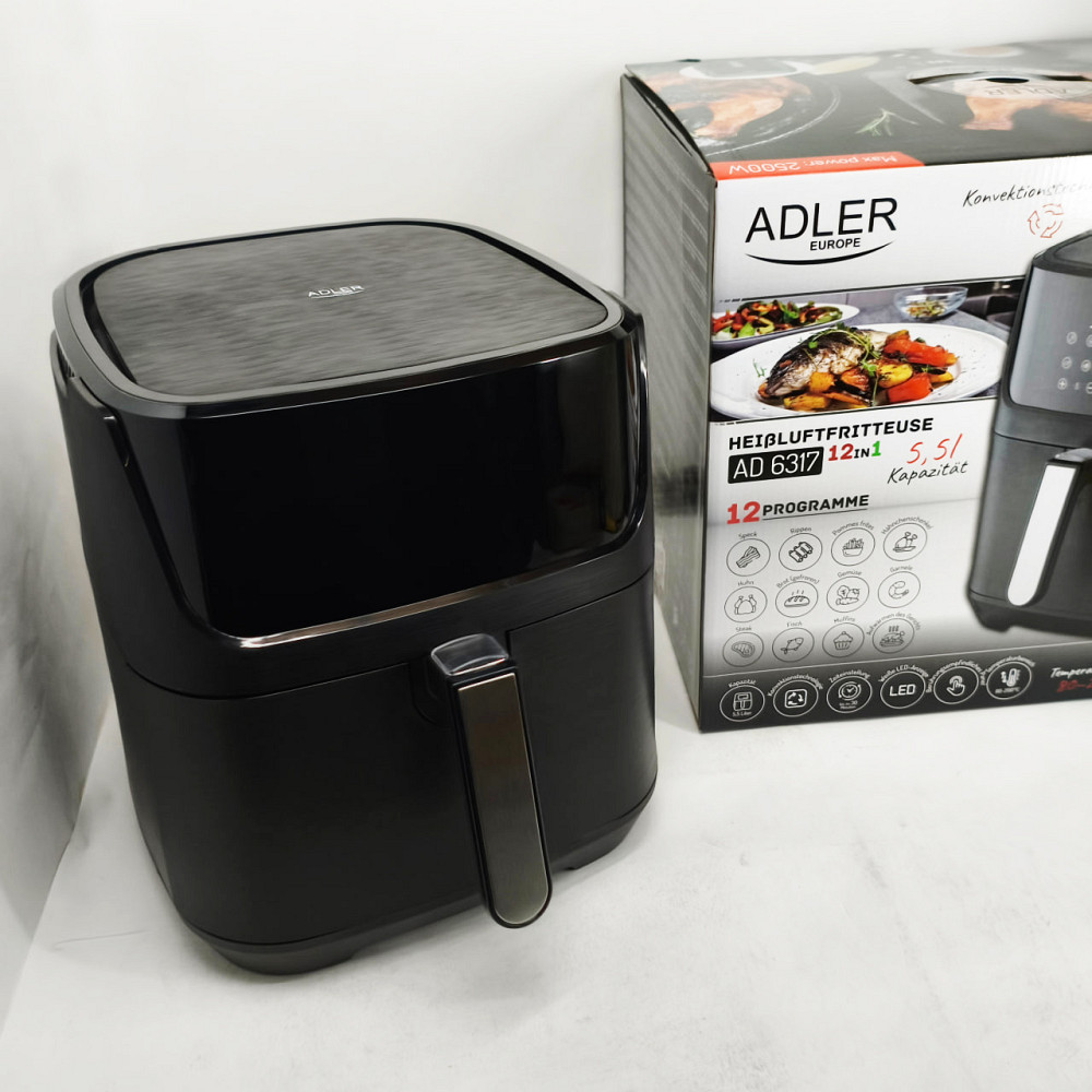 Мощная электрическая аэрофритюрница для дома, Фритюрница аэрофритюрница, Электрическая печь-фритюрница KJ-22 Львов - изображение 9