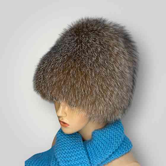 Шапка хутряна жіноча сніп Діана Світло-коричневий Харків