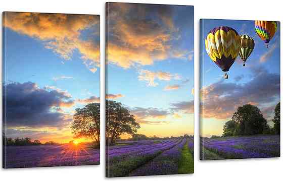 Модульна картина Природа Повітряна Куля Art-30_3 Київ