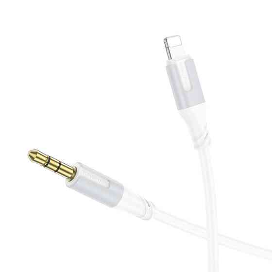 Аудіо кабель BOROFONE BL19 Creator digital audio conversion cable iP White Одеса