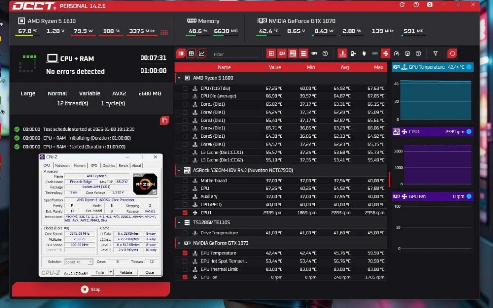 ПК GTX1070/ Ryzen 5/ 16Gb DDR4/M.2 ігровий комп'ютер AM4 Харків - фото 2