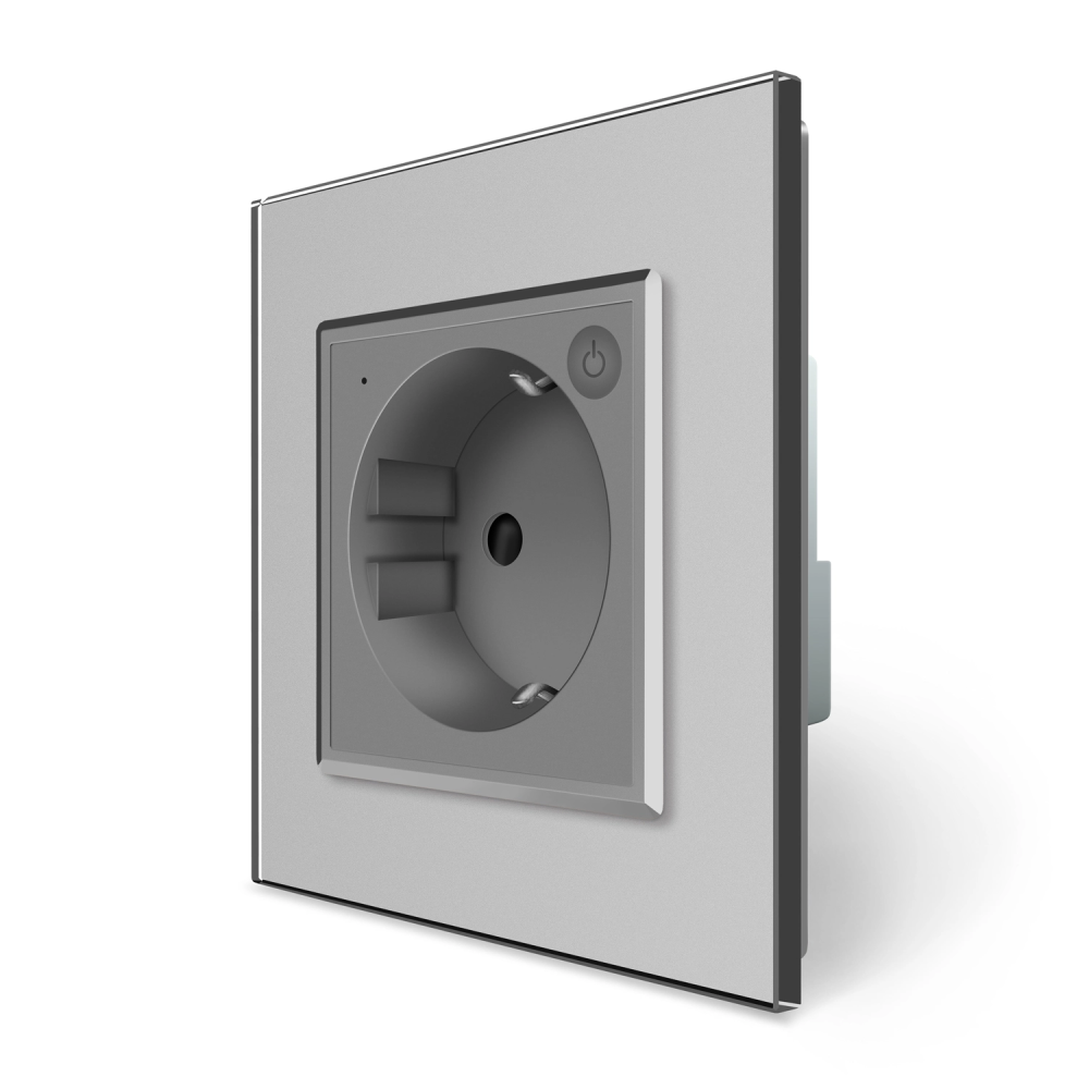 LIVOLO Комплект дистанційного керування водяною теплою підлогою LIVOLO сірий скло (VL-C7FCEZ-TC Коломия - фото 6