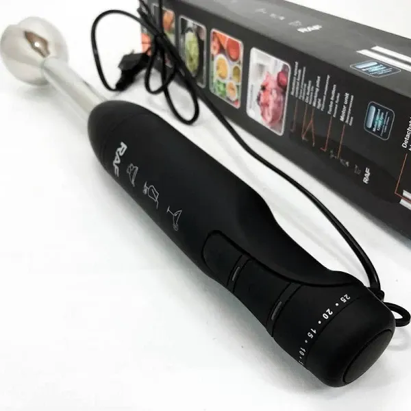 Погружной блендер Domotec/RAF R-780, 1500Вт, для измельчения продуктов, с колкой льда, режим турбо Одесса - изображение 5