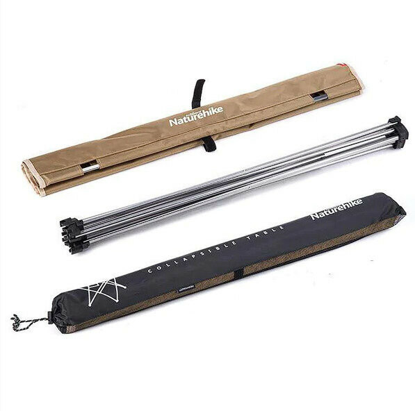 Cтіл розкладний Naturehike  NH20JJ020,1680D Oxford / алюміній, Розмір L, бежевий Київ - фото 4