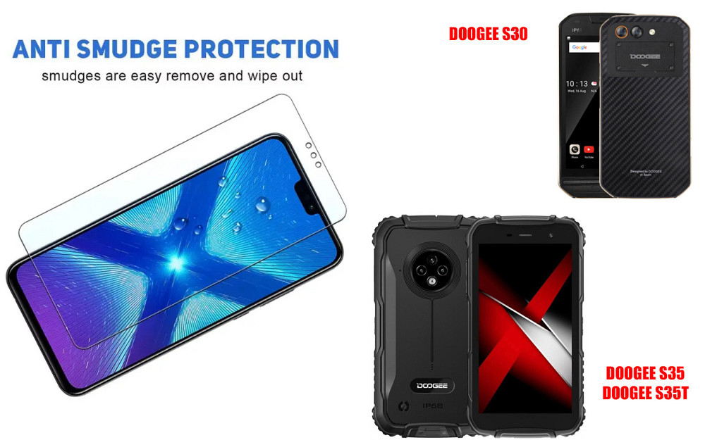 Защитное стекло NeoGlass для DOOGEE S30, S35, S35T – ультрапрозрачное и устойчивое Киев - изображение 3