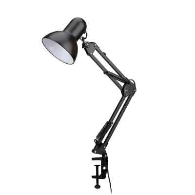 Настольная лампа Євросвітло Ridy-027 E27 зі струбциною чорна Винница