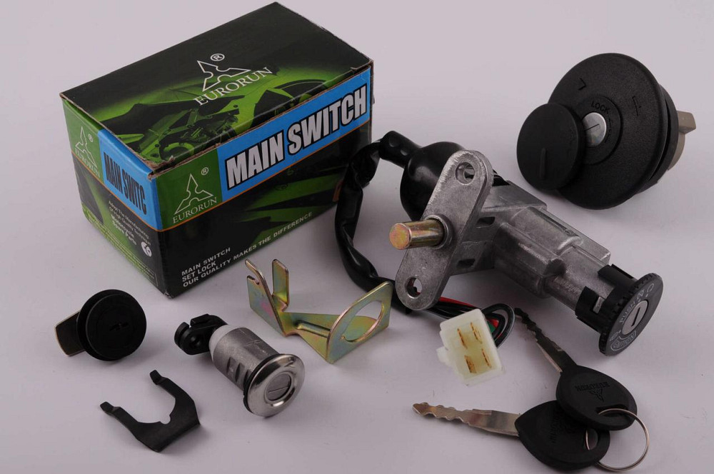 Замок зажигания (комплект) скутер Рейс Мукачево - изображение 1