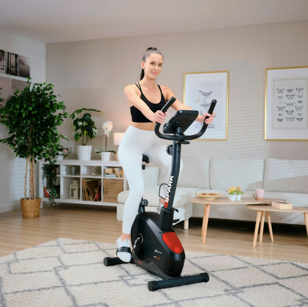 Велотренажер Hop-Sport HS-2080 Spark черно-красный (2025) Киев - изображение 3
