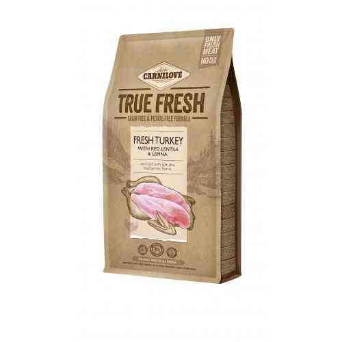 Корм сухий Carnilove True Fresh Turkey for Adult dogs для дорослих собак усіх порід з індичкою 4 кг Київ