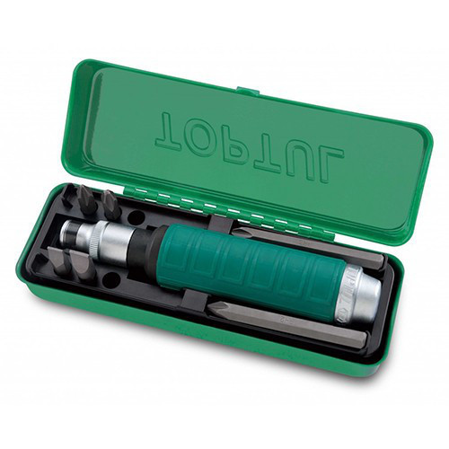 Ударно-поворотна викрутка з насадками TOPTUL 8ед. GAAD0808 Одеса - фото 1