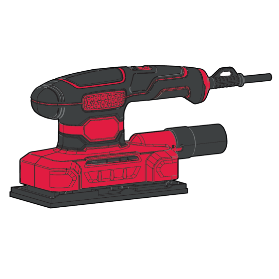 Шлифовальная машина вибрационная Vitals Es 1612KP Харьков