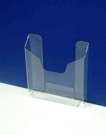 Карман буклетница EKOSTAR 120х140 верт 25мм, 1,5мм ПЭТ Киев