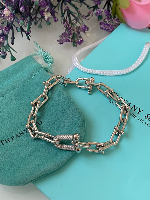 Браслет цепь Тиффани Tiffany посеребрение Одесса - изображение 2