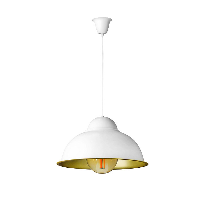 Подвесной светильник купол Dome СП 3614 WH+GD Киев - изображение 1