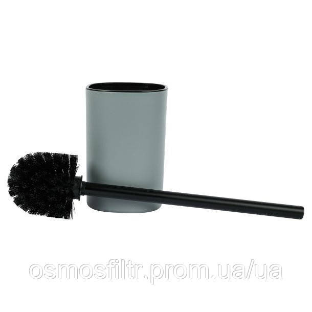 Набір для ванної кімнати Axentia  3 шт Пластик PP сірий матовий (135949) Київ - фото 3