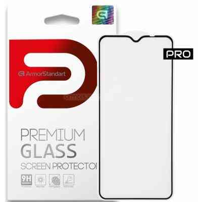 Стекло защитное Armorstandart Pro Xiaomi Poco M3 Black (ARM57956) (ARM57956) Винница