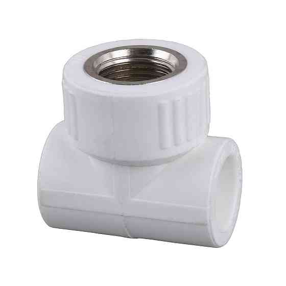 Трійник внутрішня різьба Kalde PPR ф20х1/2 (білий) 20009 (000017859) Київ