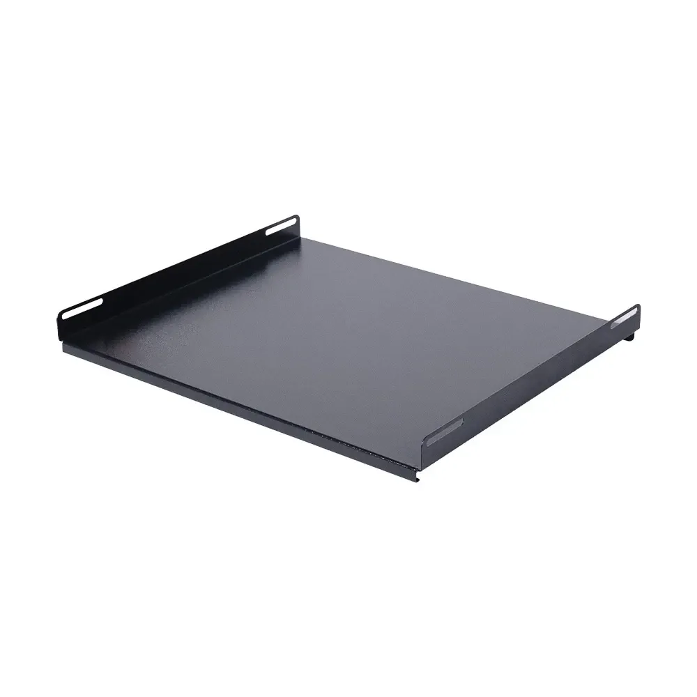 Серверна полиця NVC-600D/SH Black для комутаційної шафи глибиною 600 мм (25-00075) Киев - изображение 4