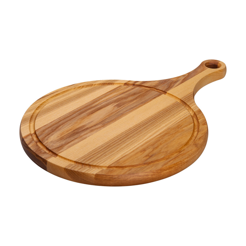 Lugi Обробна дерев'яна дошка з круглою основою 30 см ясен C19W300450 Коломыя - изображение 2