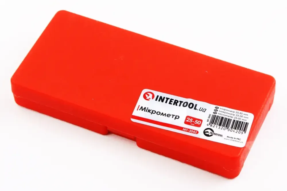 Мікрометр 25-50м Intertool Вінниця - фото 4