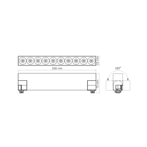LED Світильник трековий 15W 4100К 220V VL-TR06-154B Videx Житомир - изображение 9