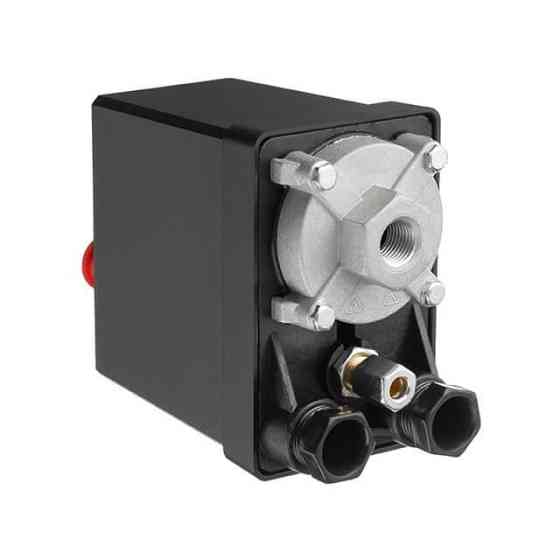 Пресостат 380 В (блок автоматики компресора), 10 бар INTERTOOL PT-9096 Киев