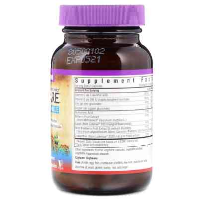 Вітамінно-мінеральний комплекс Bluebonnet Nutrition Комплекс для Очей, EyeCare, Targeted Choice, 60 рослинних ка (BLB2032) Вінниця