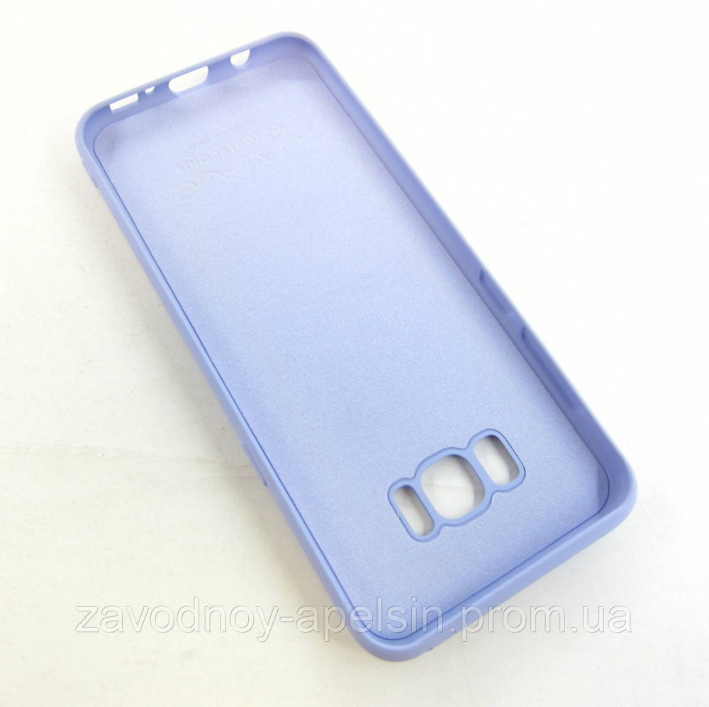 Samsung G955 S8+ Plus Чохол силіконовий (ліловий) Одеса - фото 2